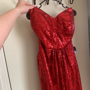 Red Sequin Formal Like Jessica Rabbit’s!